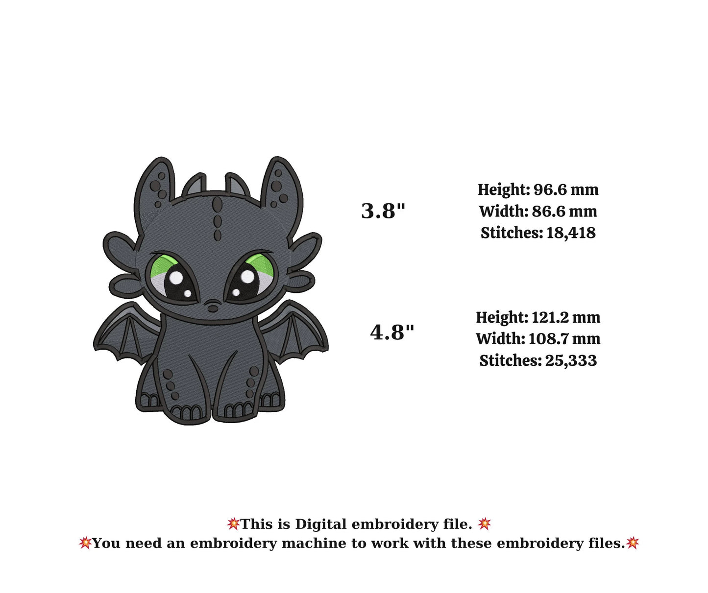 Toothless dragon couple embroidery design,embroidery couple,embroidery files,embroidery toothless dragon,couple designs,Cute Dragon Vector