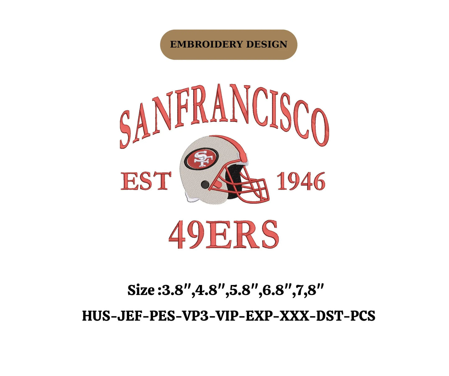 Sanfrancisco baseball embroidery state embroidery 49ERS embroidery city lover US location embroidery,4 inch hoop