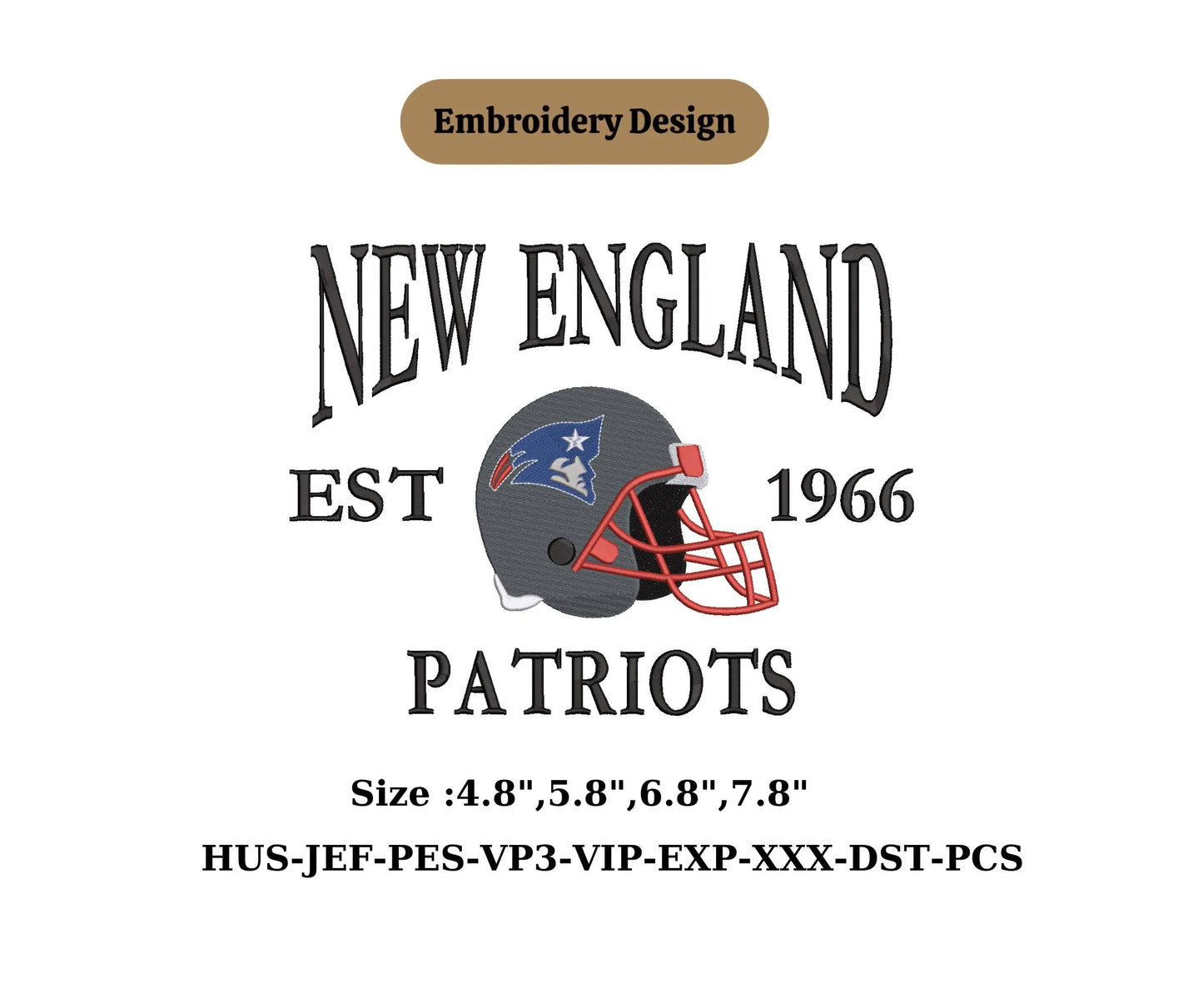 New England football embroidery  Basketball, Game Day Instant download Game Day Apparel