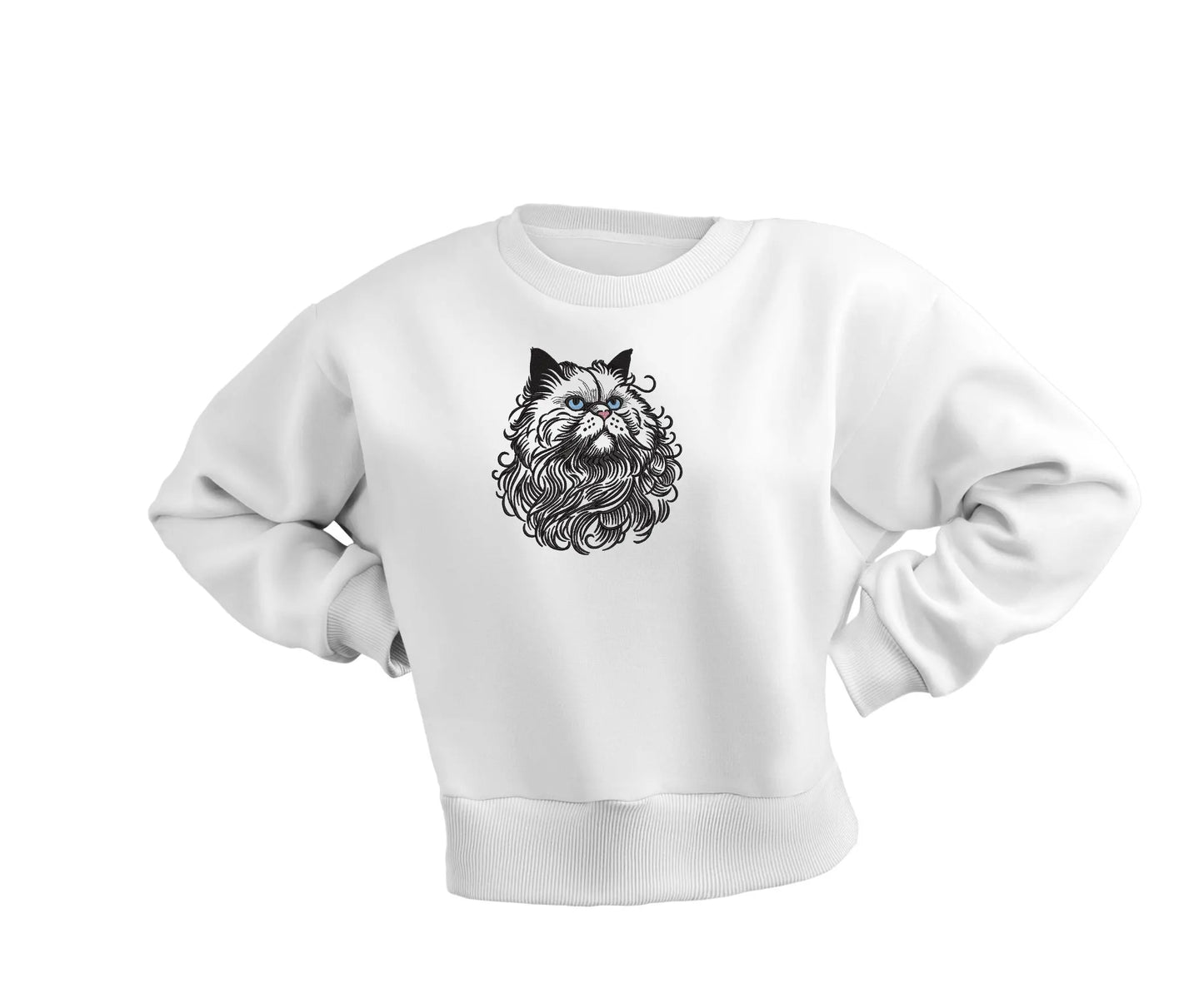 Cat embroidery embroidery machine design,animal embroidery machine
